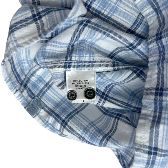 Peter Millar XXL 2XL Long Sleeve Button Up 100% Cotton Lightweight Flannel Shirt - Picture 3 of 5